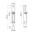 Дверной стопор LOCKLAND, цвет медь - Фото 15