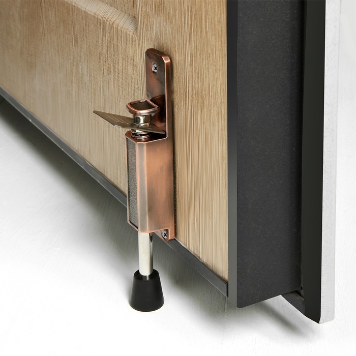 Дверной стопор LOCKLAND, цвет медь - Фото 1