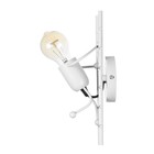 Бра "Человечек" E27 40Вт белый 17х28 см - фото 22973508