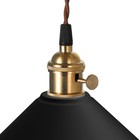 Бра 2612/1BK E27 40 Вт черный 20.5×13-40 см - Фото 4