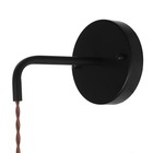 Бра 2612/1BK E27 40 Вт черный 20.5×13-40 см - Фото 5