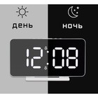 Часы электронные настольные, USB, календарь, подсветка, будильник, термометр, на подвесе - Фото 1