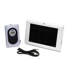 Часы электронные с метеостанцией, с беспроводным внешним датчиком 16.7х11.2х2.3 см - фото 51454807