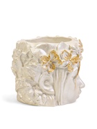 Фигурное кашпо для цветов «Вера», 300 мл, 11×11×10 см, гипс, белое - фото 57956147