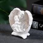Фигура "Ангел с младенцем" перламутр, 7х7х4см - Фото 2