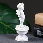 Фигурка гипс «Ангел на пьедестале», перламутр, 12×4.5×4.5 см - Фото 2