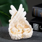 Фигура "Ангел в крыльях спит" позолота, 9х7х4см (комплект 2 шт) - фото 22618476