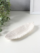 Подставка для мелочей «Перо», гипс под перламутр, 22×8×3 см - Фото 8