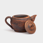 Чайник для заварки Tea Time, гончарный, красная глина, 0,6 л - Фото 3