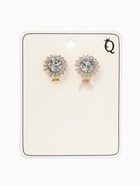 Клипсы «Подсолнух», белая в золоте - Фото 3