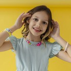 Бусы детские Выбражулька «Игрушки», 38 см с удлинителем, цветные - Фото 3