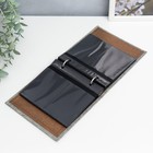 Фотоальбом на 100 фото 6.5×8.5 см «Серый», альбом для мини камер, текстиль, 3×15×14.5 см 7351130