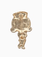 Брошь «Медсестричка» с журналом, цветная в золоте - Фото 3