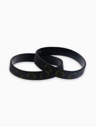 Силиконовый браслет «Смайл», набор 2 шт. МИКС, 6.5 см - Фото 2