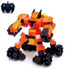 Робот радиоуправляемый «Дрифтер», световые и звуковые эффекты, работает от батареек, цвет оранжевый - фото 2954375