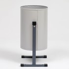 Урна для мусора «Уралочка Бюджет», уличная, 21 л, 35×55×26.5 см, бак 0.6 мм, серая - Фото 2