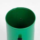 Урна уличная «Уралочка Бюджет», 21 л, 35×55×26.5 см, бак 0.6 мм, зелёная - Фото 3