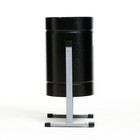 Урна для мусора «Уралочка Бюджет», уличная, 21 л, 35×55×26.5 см, бак 0.6 мм, чёрная - Фото 3