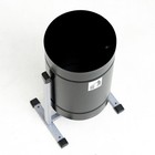 Урна для мусора «Уралочка Бюджет», уличная, 21 л, 35×55×26.5 см, бак 0.6 мм, чёрная - Фото 4