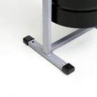 Урна для мусора «Уралочка Бюджет», уличная, 21 л, 35×55×26.5 см, бак 0.6 мм, чёрная - Фото 5