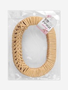 Ручки для сумок деревянные, плетёные, d=9.8×5.9 / 13.5×9.5 см, 2 шт., бежевые - Фото 6