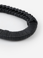 Ручки для сумок деревянные, плетёные, d=9.8×5.9 / 13.5×9.5 см, 2 шт., чёрные - Фото 5