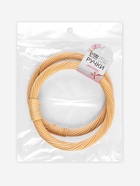 Ручки для сумки деревянные, плетёные, d=10.2 / 12.5 см, 2 шт., бежевые - Фото 7