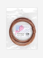 Ручки для сумки деревянные, плетёные, d=10.2 / 12.5 см, 2 шт., коричневые - Фото 6