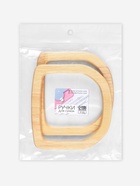 Ручки для сумки деревянные, 12×12.9 см, 2 шт., бежевые - Фото 6