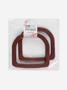 Ручки для сумки деревянные, 12×12.9 см, 2 шт., коричневые - Фото 7