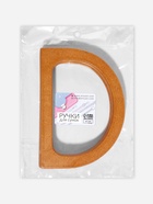 Ручки для сумки деревянные, 11.7×8.2 см, 2 шт., коричневые - Фото 9