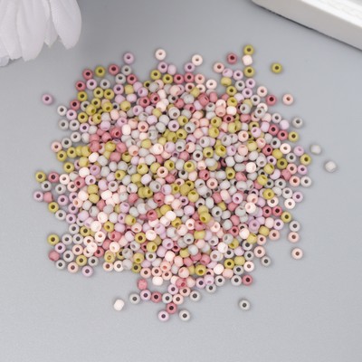 Бисер стекло 11/0 «Матовый. Меланж осень», 10 г