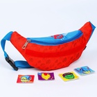 Сумка поясная детская для мальчика, 25×6×13 см, Мстители - Фото 4