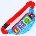 Сумка поясная детская для мальчика, 25×6×13 см, Мстители - Фото 10