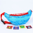 Сумка поясная детская для мальчика, 25×6×13 см, Мстители - Фото 4