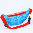 Сумка поясная детская для мальчика, 25×6×13 см, Мстители - Фото 6