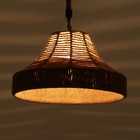 Светильник BayerLux Подвес BayerLuxной "Джут" Е27 черный 41х41х28-128см - фото 21505872