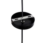 Светильник BayerLux «Кируна» 1хE27 40 Вт чёрный 20×20×28-128 см - фото 57956200