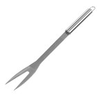 Набор для барбекю Maclay: вилка, щипцы, лопатка, нож, 38.5 см - Фото 6