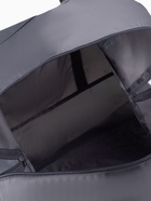 Сумка дорожная на молнии, складная в косметичку, наружный карман, держатель для чемодана, серая, оранжевая - Фото 4