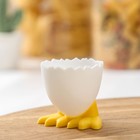 Подставка под яйцо всмятку «Утиные истории», пластик, 5.5×4.5×4.5 см - Фото 1