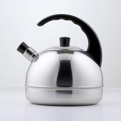 Чайник, 3 л, фиксированная ручка, нержавеющая сталь