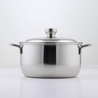 Кастрюля из нержавеющей стали «Классика», 3 л, металлическая крышка - Фото 1