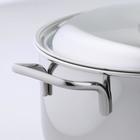 Кастрюля из нержавеющей стали «Классика», 3 л, металлическая крышка - Фото 4