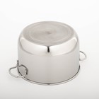 Кастрюля Amet «Классика», 5 л, с крышкой, нержавеющая сталь - Фото 3