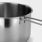 Ковш Amet «Классика», 2 л, металлическая ручка, нержавеющая сталь - Фото 3