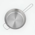 Сковорода «Классика-прима», 1,5 л, d=22 см, стеклянная крышка, металлическая ручка, с теплораспределительным слоем - Фото 4