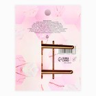 Заколки для волос «Ты прекрасна», 2 шт, 7 х 2,5 см - Фото 3