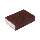 Губка абразивная шлифовальная ТУНДРА, мягкая, 100 х 70 х 25 мм, P100 - фото 319806008