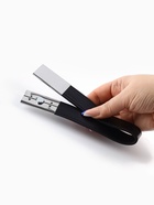 Подхват для штор из кожзаменителя, 35×2.5 см, чёрный - Фото 5